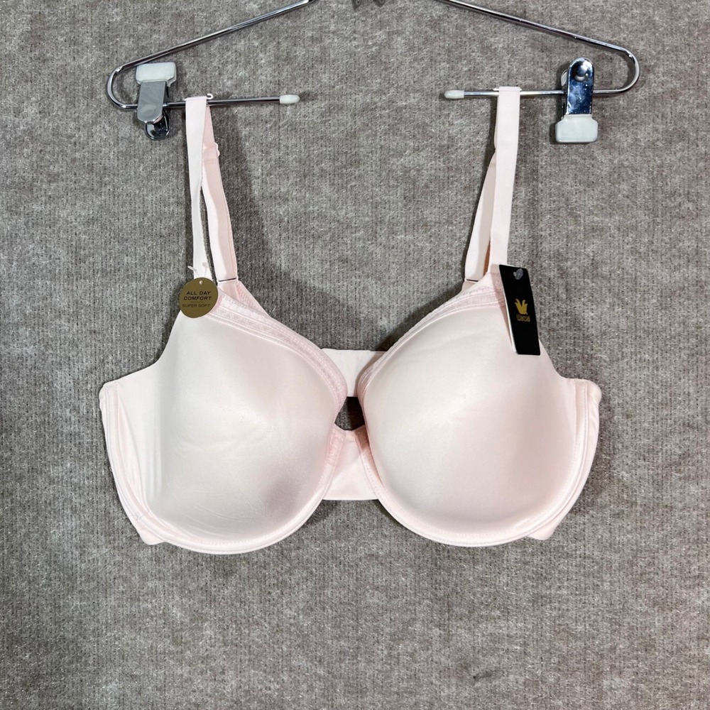 NWT Wacoal Underwire T-Shirt Bra 36G Pink All Day Comfort Super Soft 853213